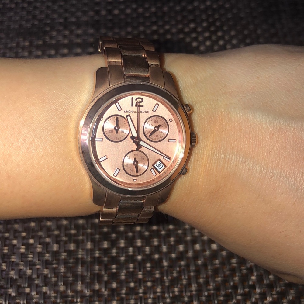 Women’s Michael Kors Rose Gold Watch- MK5430